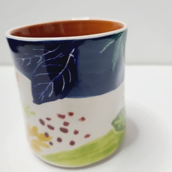 Hand Painted Cheetah Safari Colorful Eclectic Maximalist Coffee Mug - Picture 6 of 11